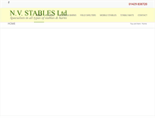 Tablet Screenshot of nvstables.co.uk